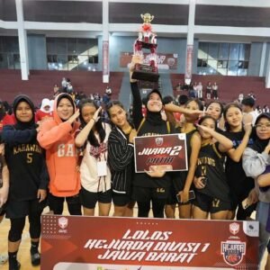 Tim Basket Sukabumi Masuk ke Divisi I Jawa Barat