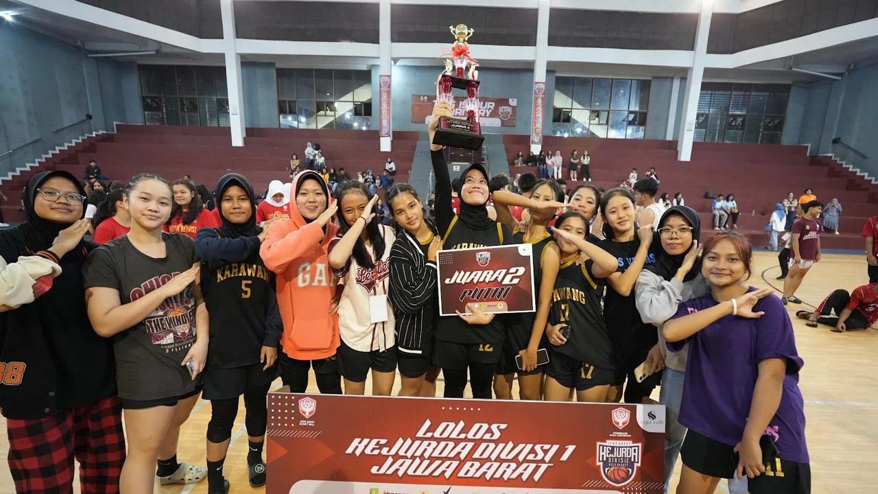 Tim Basket Sukabumi Masuk ke Divisi I Jawa Barat