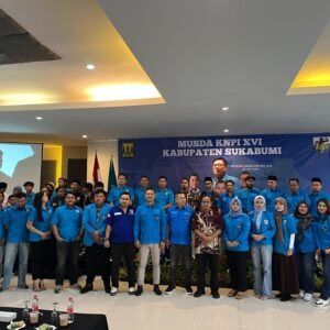Gilang Gusmana Resmi Nakhodai DPD KNPI Kabupaten Sukabumi, Disaksikan Petinggi DPRD dan Kadispora